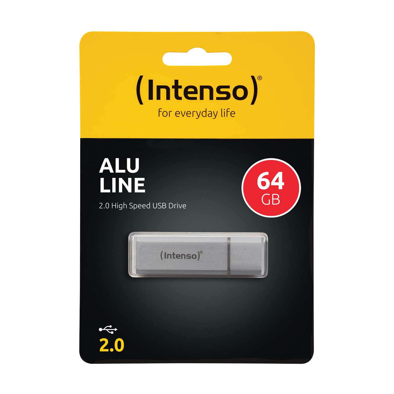 Intenso Alu Line USB-Stick 64 GB Silber