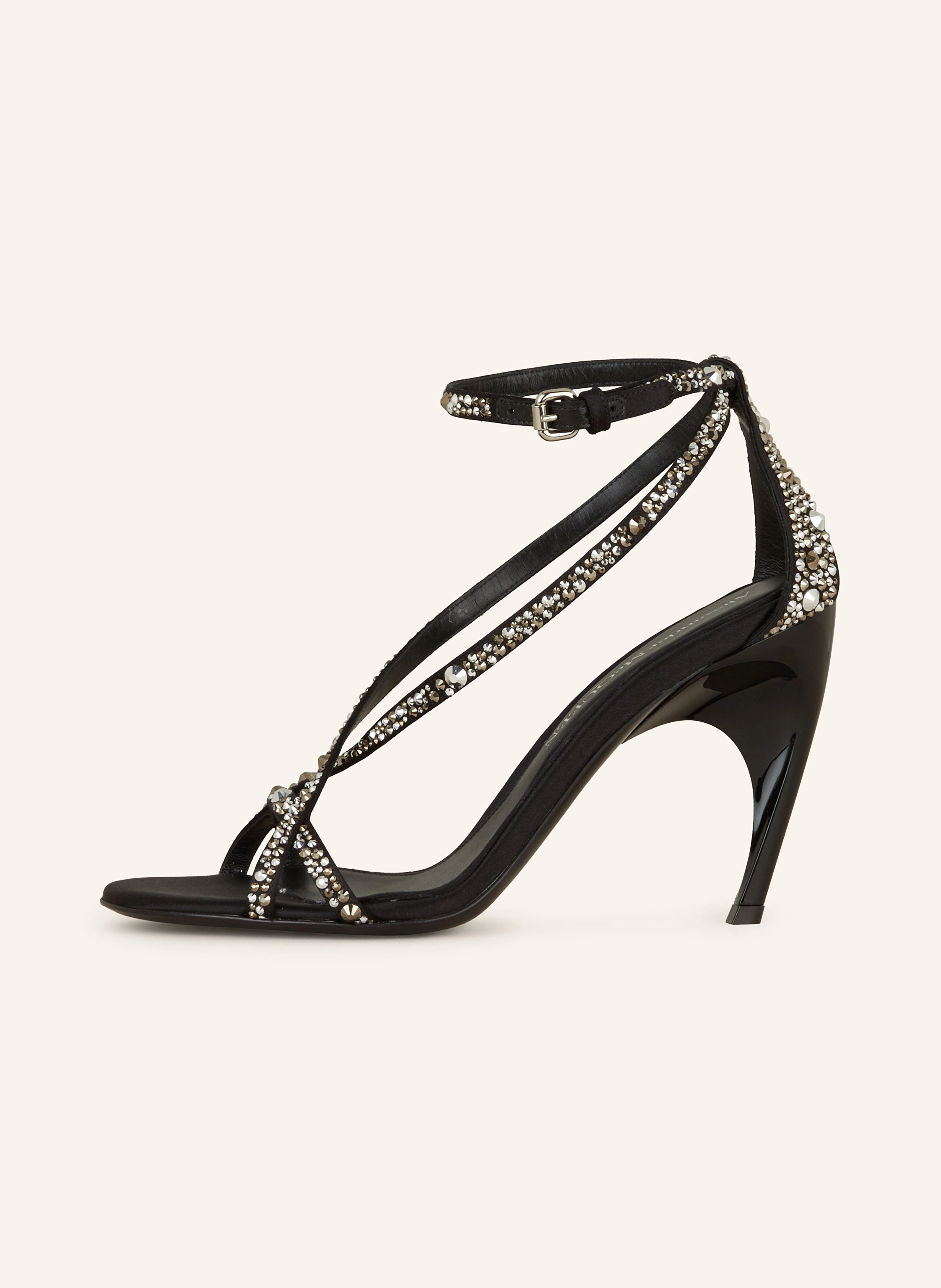 Alexander McQUEEN Sandaletten mit Schmucksteinen
