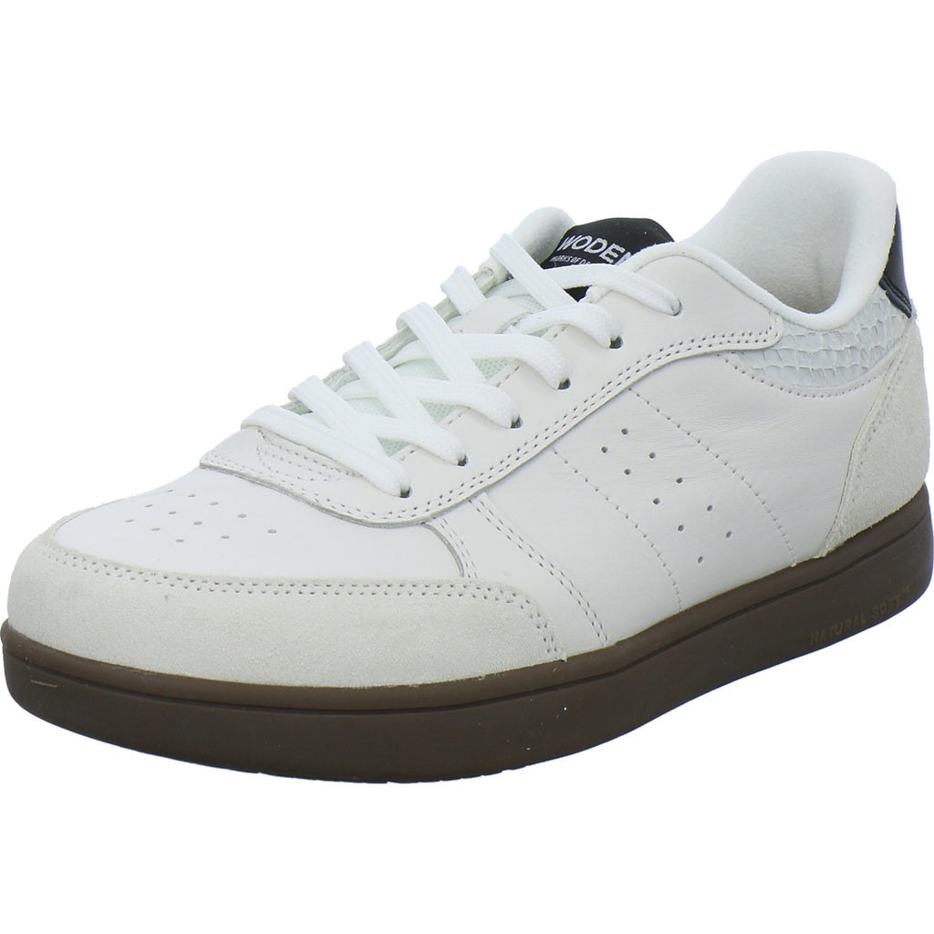 Woden Sneaker Damen Bjork Mix Weiß