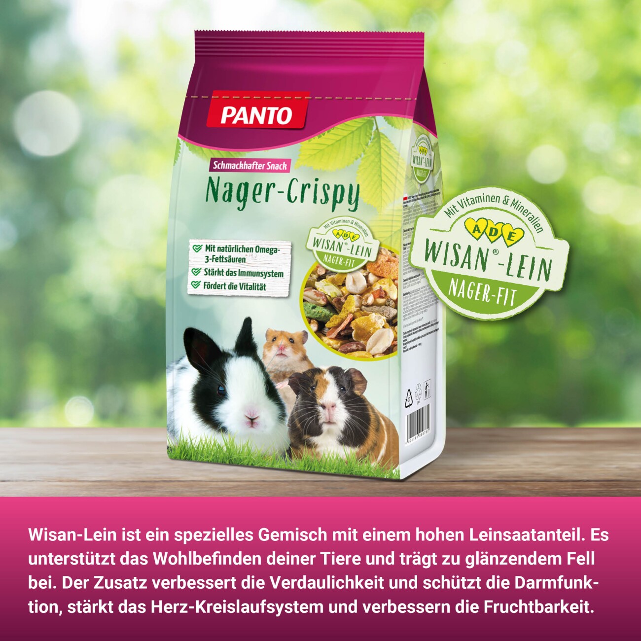 Panto NAGER-CRISPY PREMIUM PLUS 5x600g
