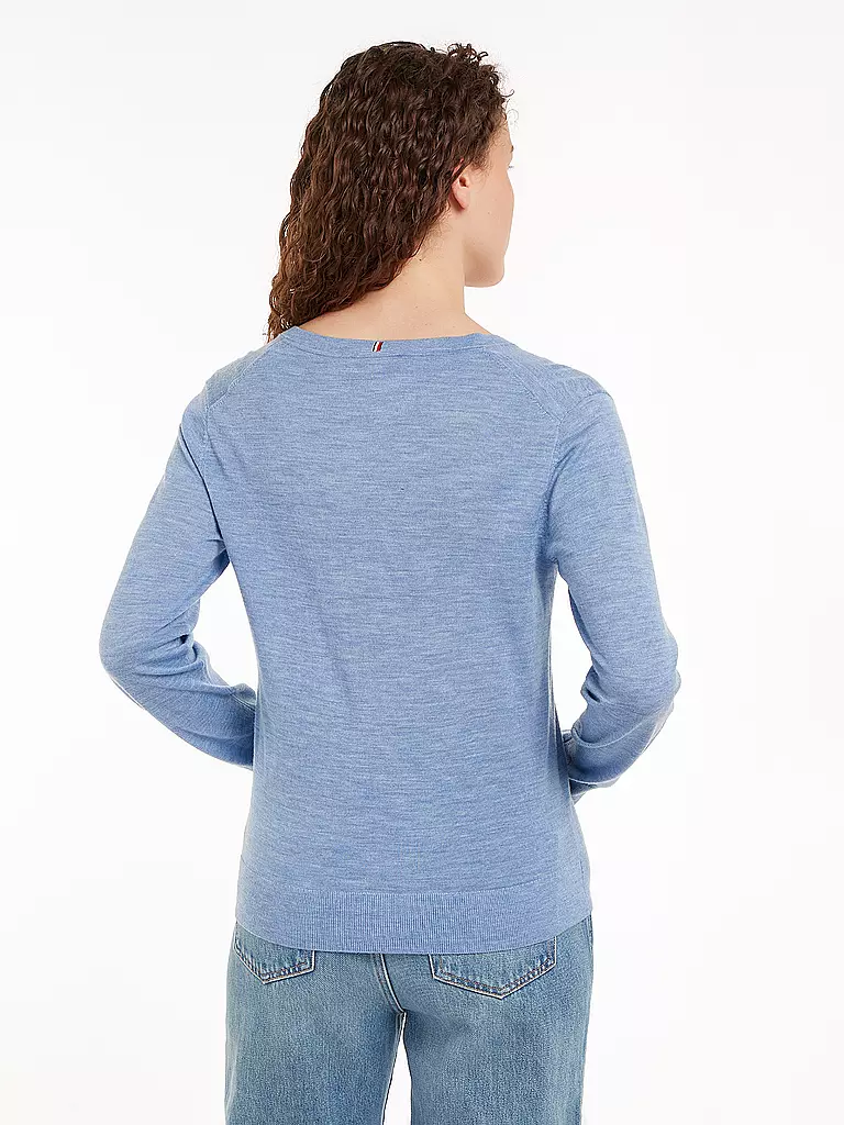 TOMMY HILFIGER Pullover  hellblau