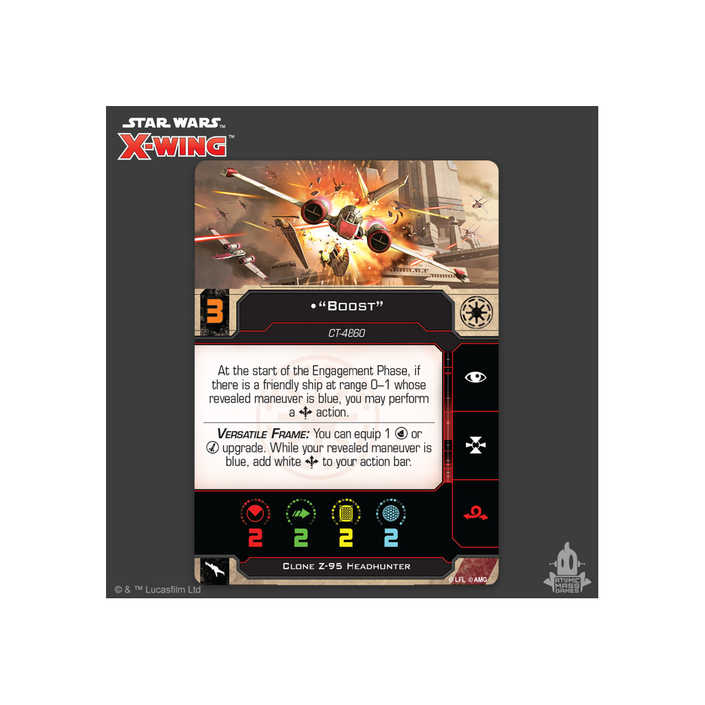 X-Wing 2.0 - Le Jeu de Figurines - Chasseur de Têtes Z-95 Clone