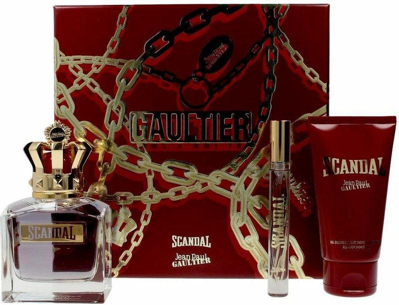 Jean Paul Gaultier Scandal pour Homme SET eau de toilette 100ml + EDT 10ml + 75 ml shower gel