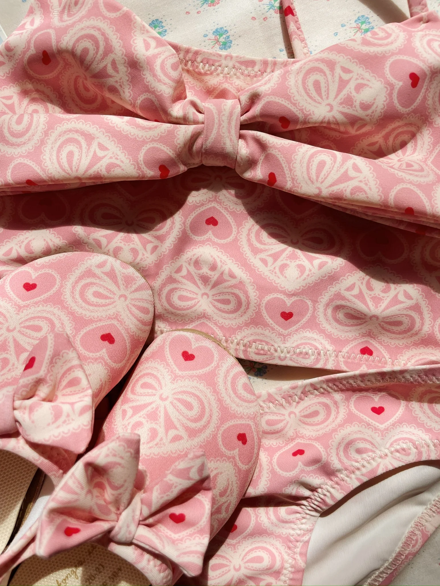 Edith bikini - lacy pink - 12M