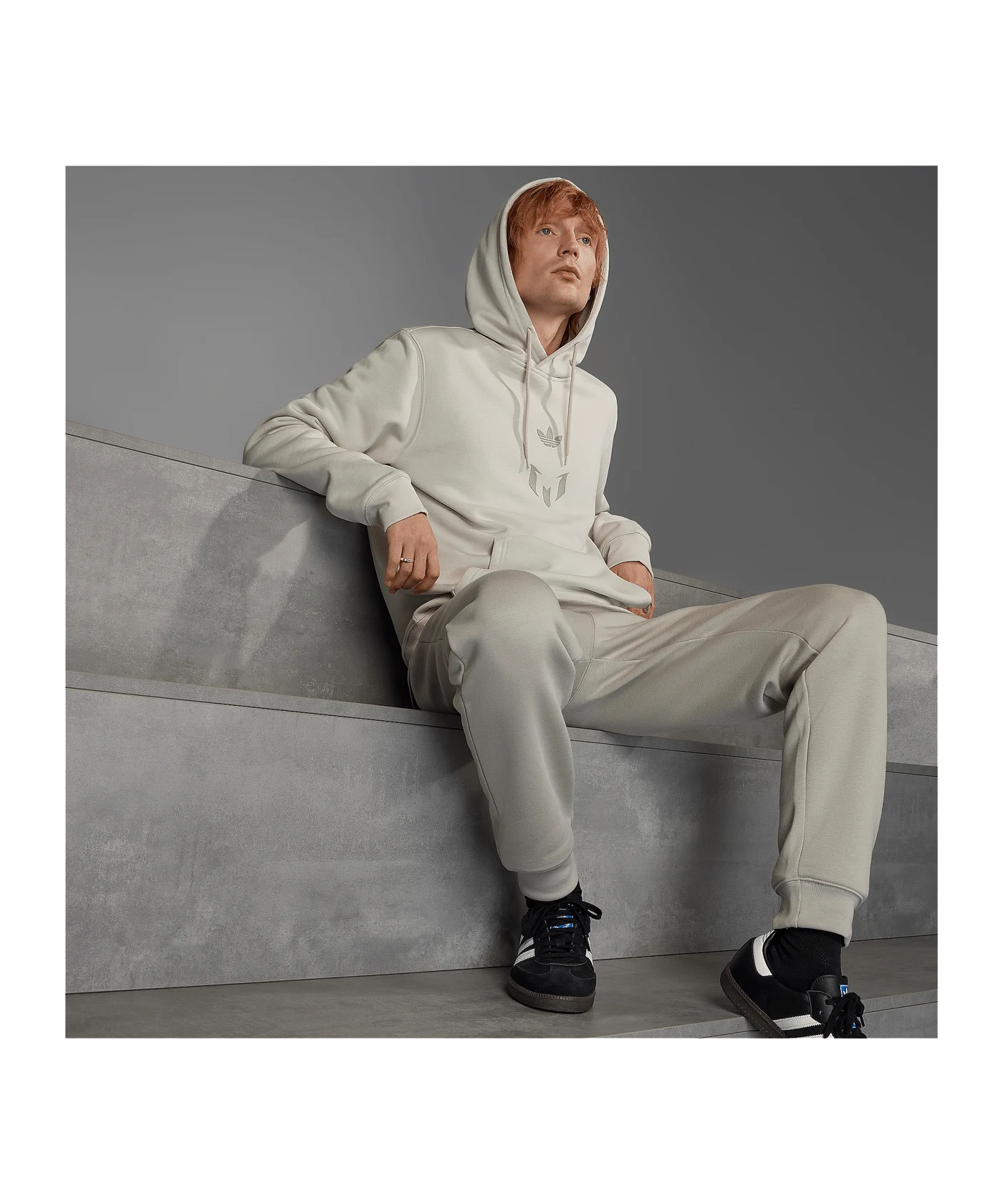 adidas Messi Jogginghose Braun