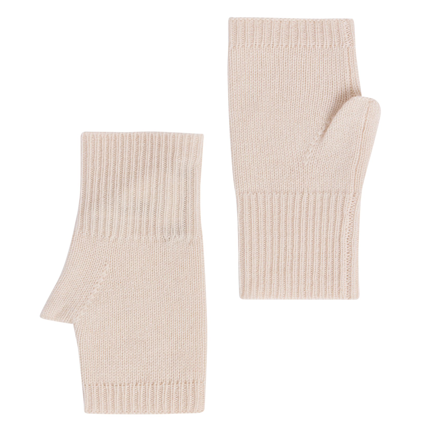 PAOLINE - Gants en cachemire | Blanc
