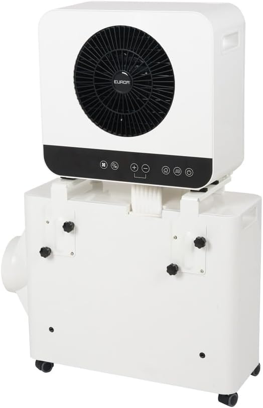 Eurom Split Klimaanlage AC4201 Wifi + APP für Wohnwagen, Wohnmobil, Camping, Boot, Bus, Camper, Caravan, Mobilheim | Mobiles Klimagerät mit 3500 BTU | Kühlleistung max. 24 m³ | Schutzart IP24