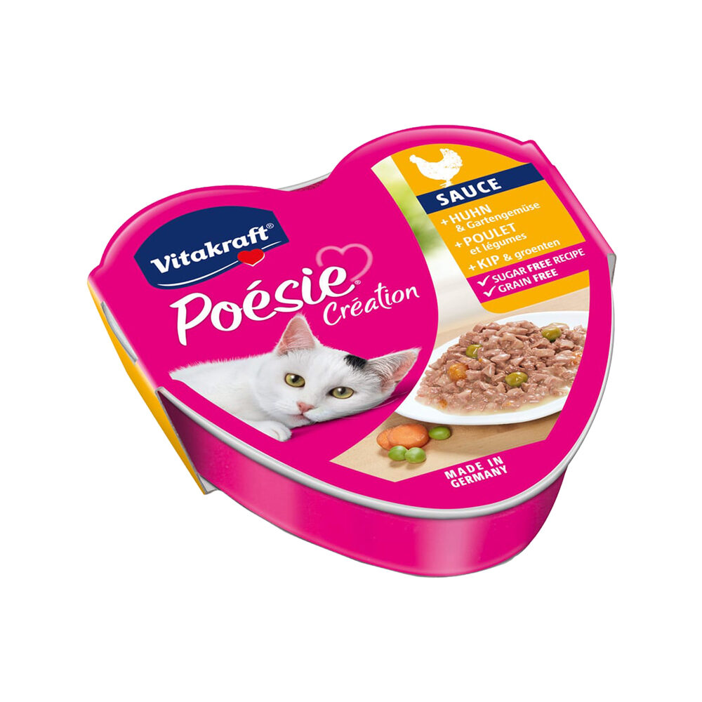 Vitakraft Poésie Kip & Groente in Saus