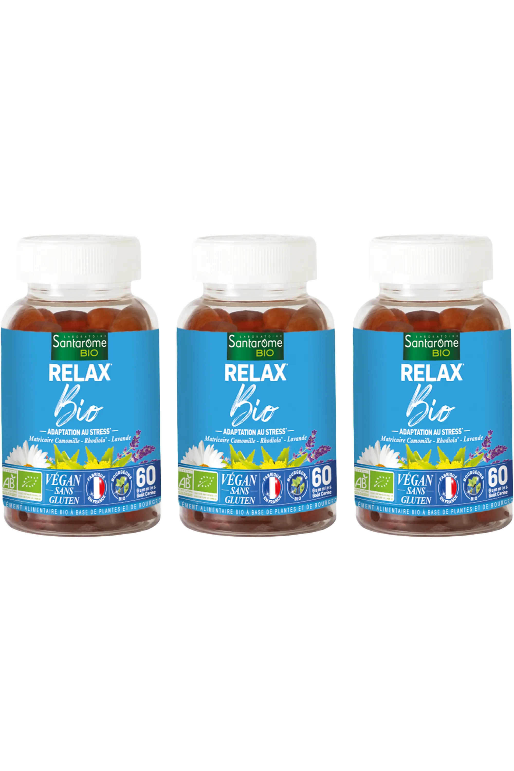 Santarome BIO Gummies Relax bio anti-stress & détente-150 g
