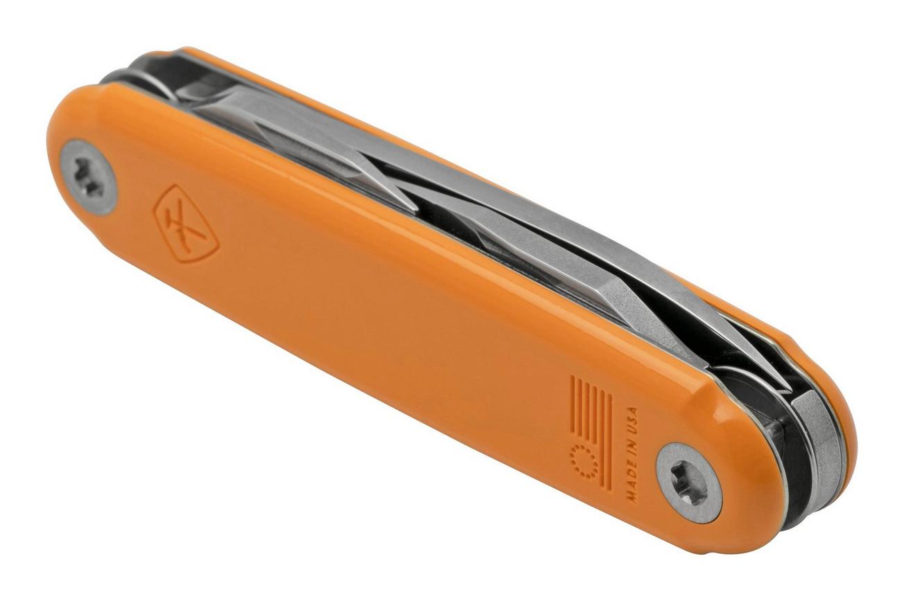 ASK Knives American Service Knife, The Jefferson, Orange, Multi-Tool zakmes