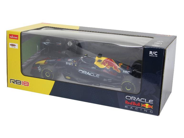 Bestuurbare auto Ferrari F1-75 of Oracle Red Bull Racing RB18