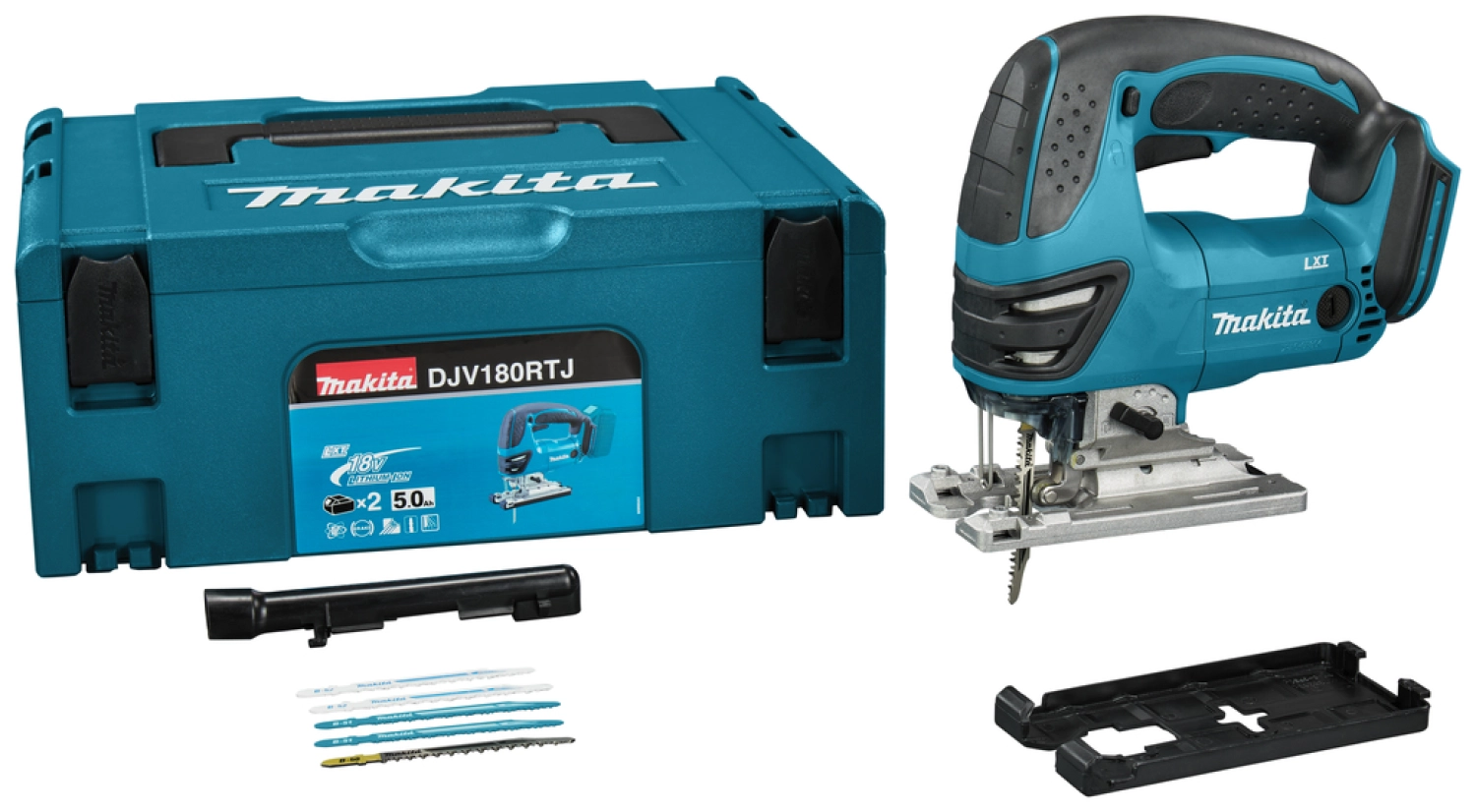 Makita DJV180ZJ 18V Li-Ion Accu decoupeerzaag body in Mbox - D-greep - variabel