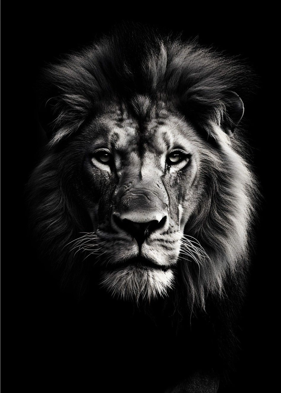 Art Print Mighty Lion