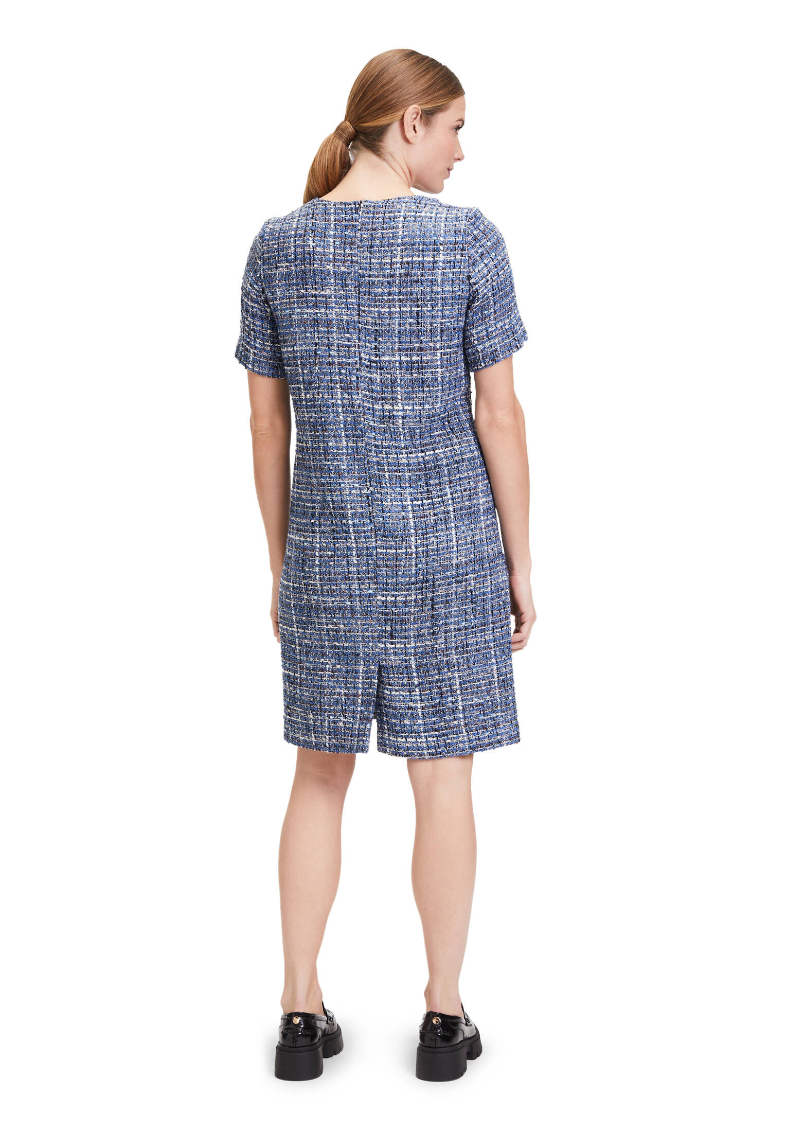 Cartoon| Damen Casual-Kleid mit Struktur