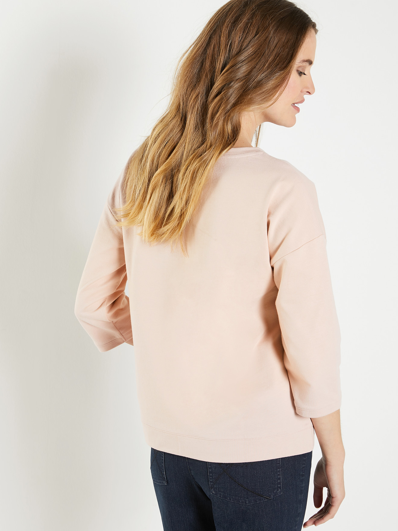 Sweat-shirt en molleton léger