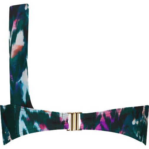 Cyell Bügel Bikini Top Damen ikat teal