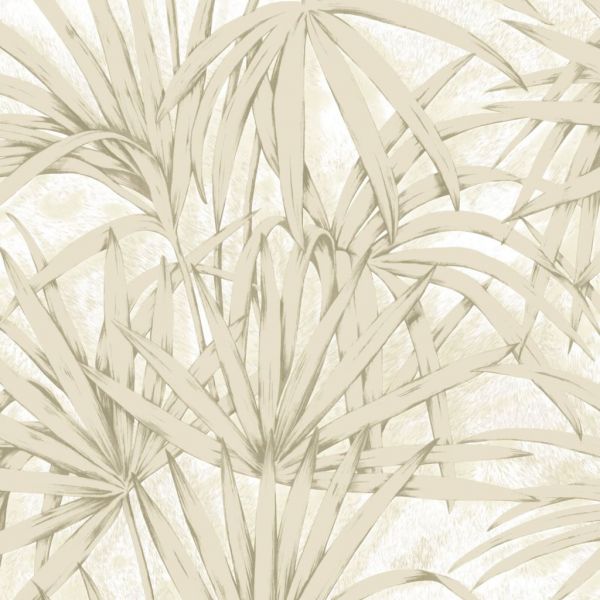 Zambaiti Papel de Parede Savana Z77546 Beige 53x1005cm Floral - Z77546