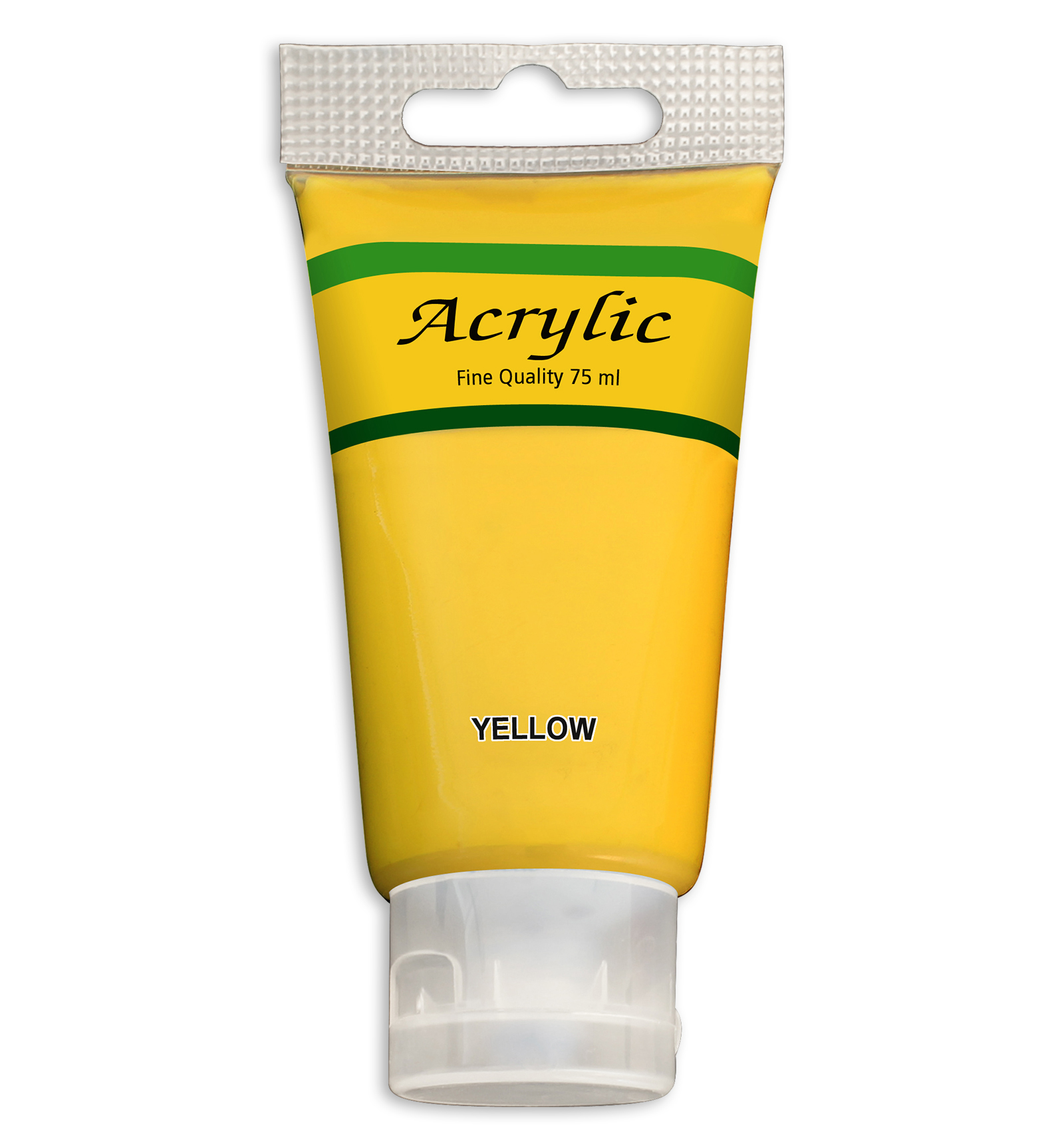 Acrylfarbe - gelb - 75 ml