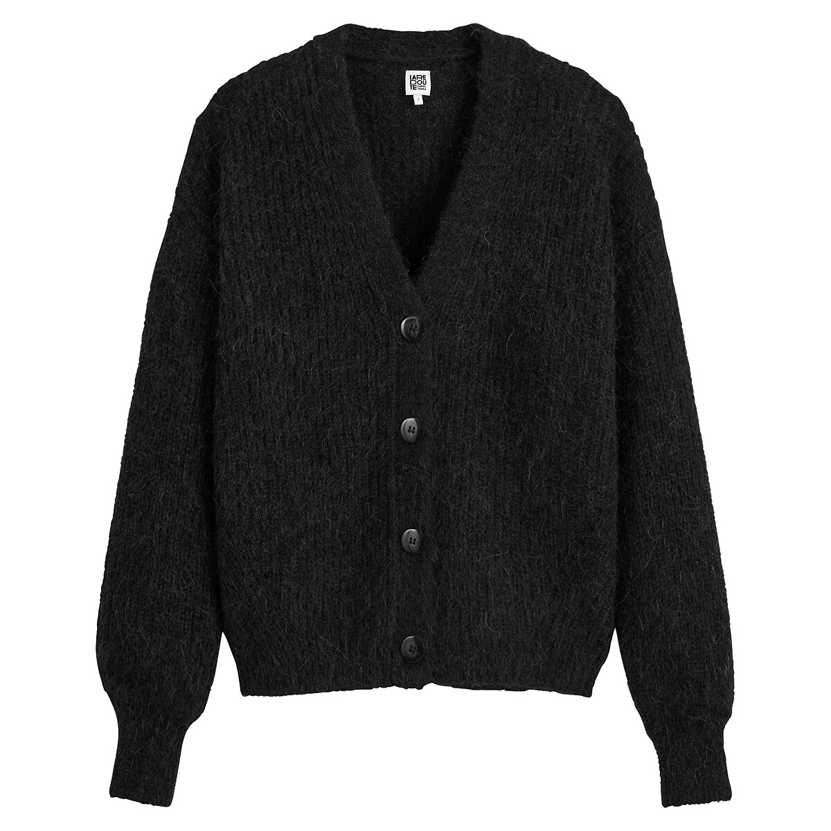 COLEÇÕES LA REDOUTE<br>Colete com decote em V, alpaca mista, assinatura GILDAS