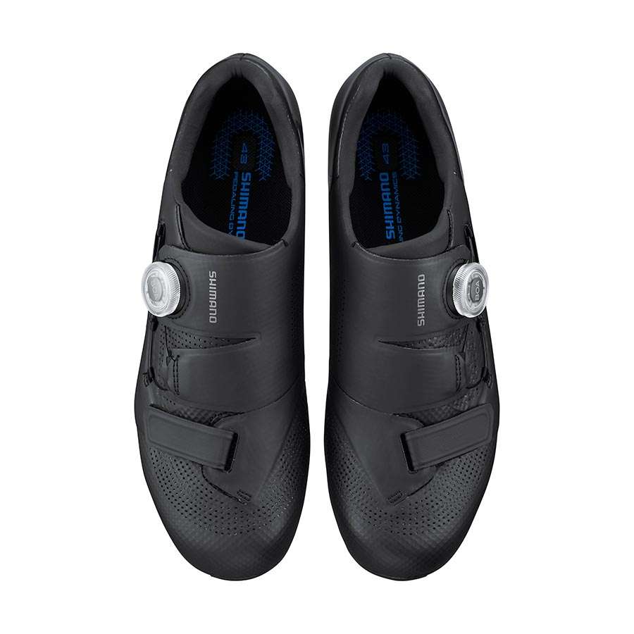 Shimano RC502 Breed Wielrenschoenen Zwart Heren