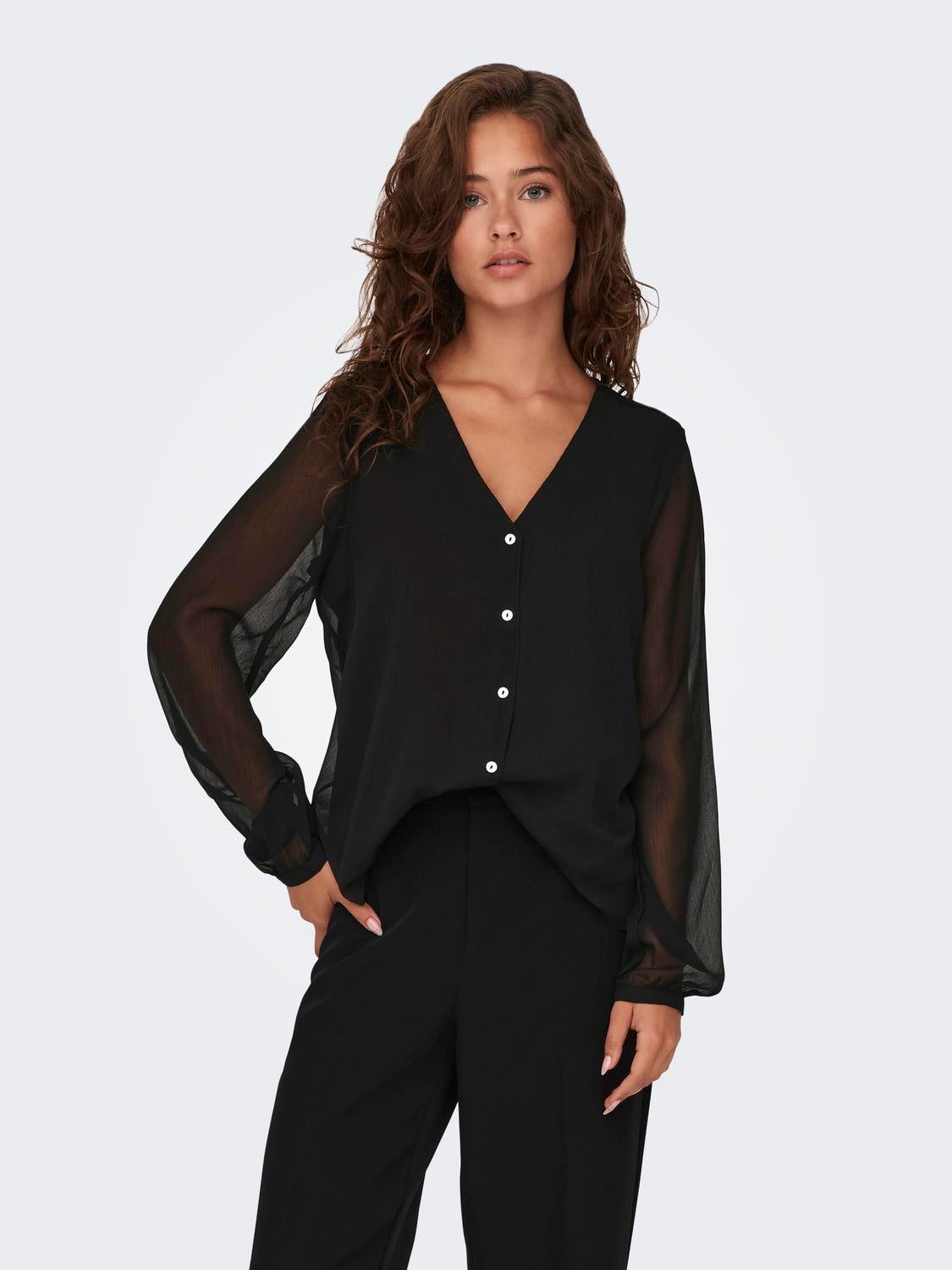 ONLLUNA Top Black