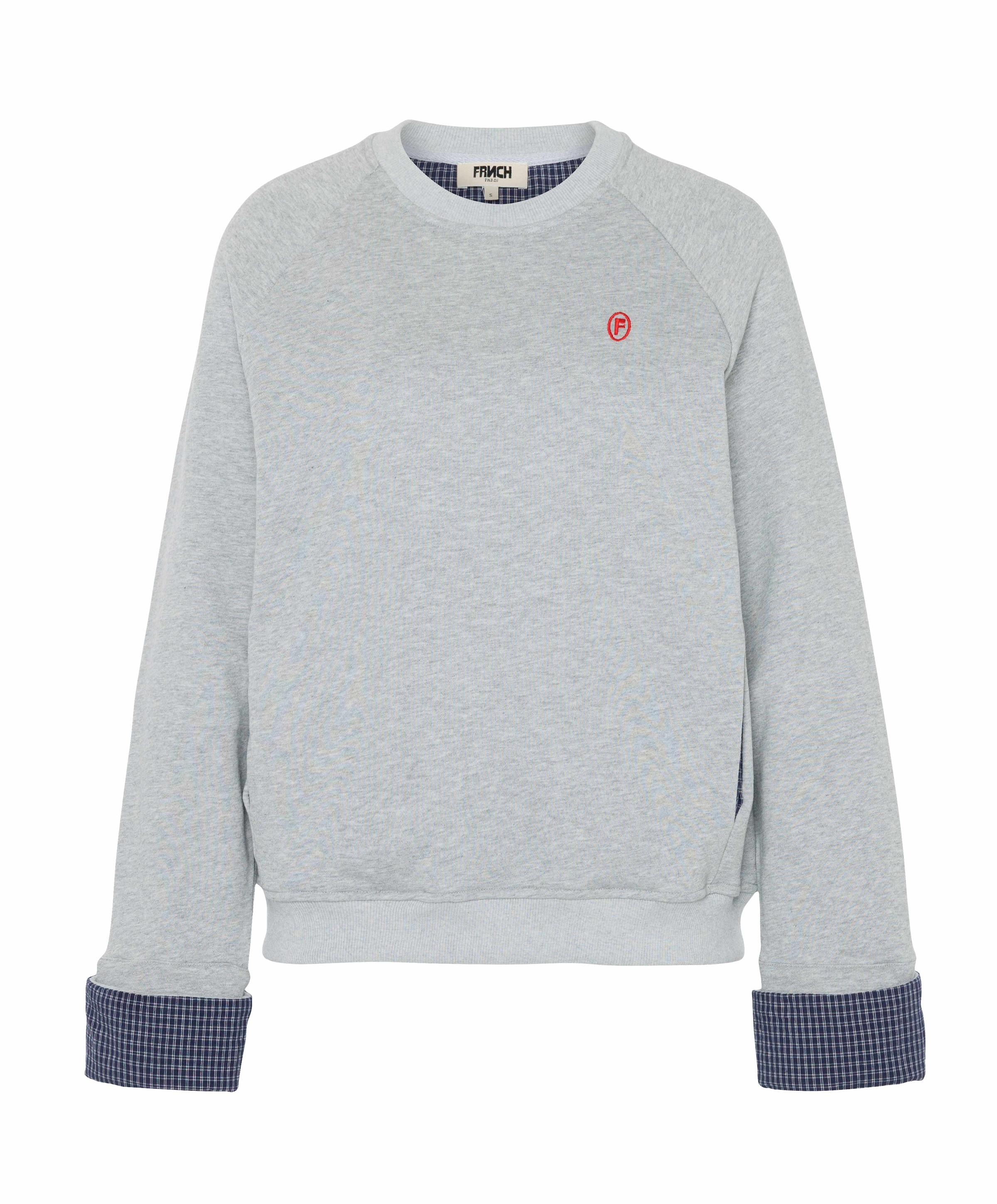 FRNCH Dames sweater grijs