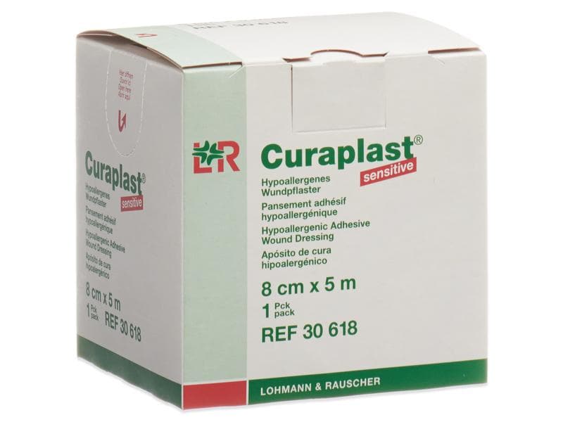 Lohmann Rauscher Curaplast Wundpflaster Sensitiv 5 m Wundschnellverband