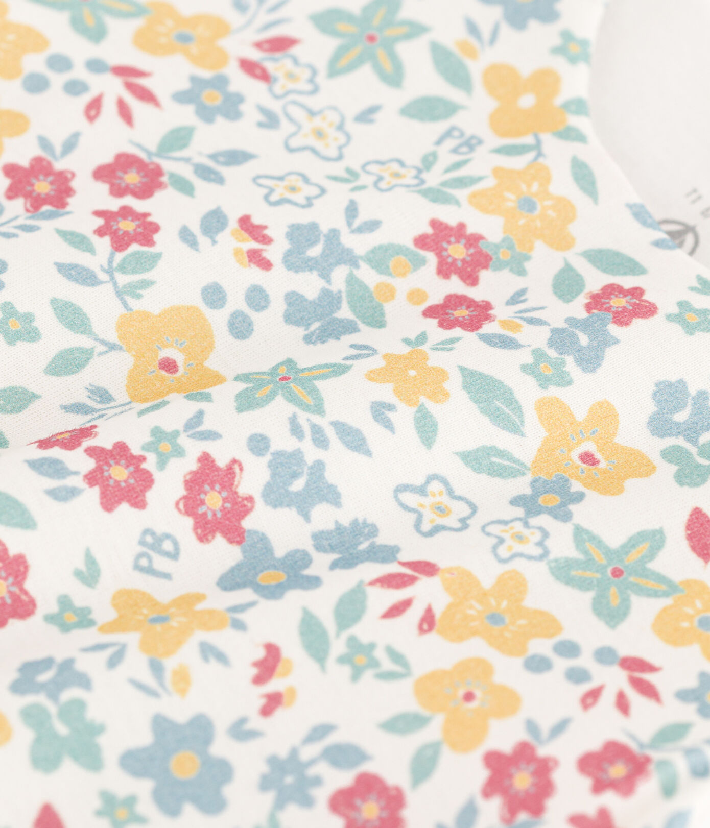Gigoteuse fleurs en coton
