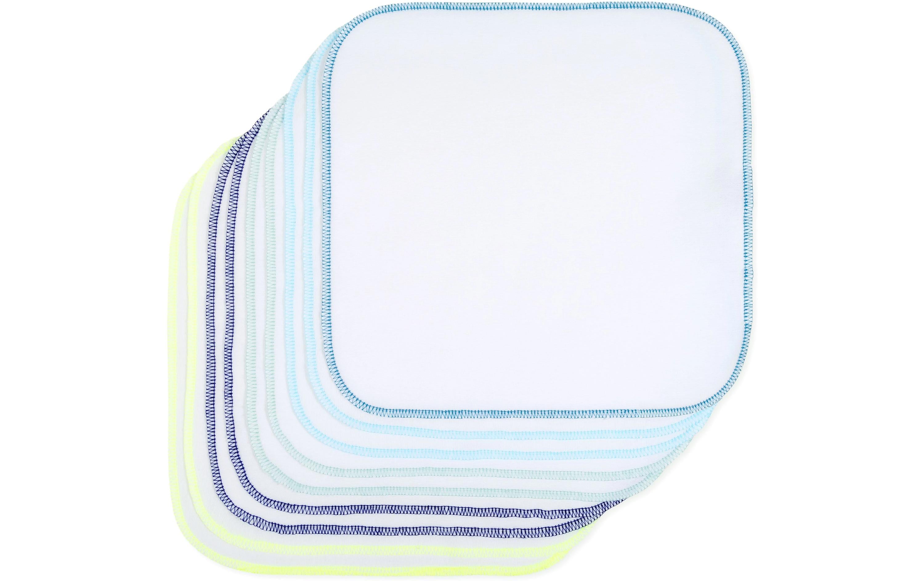 Moltonwaschlappen 9-er Set 30 x 30 cm, BlauKinderwaschlappen
