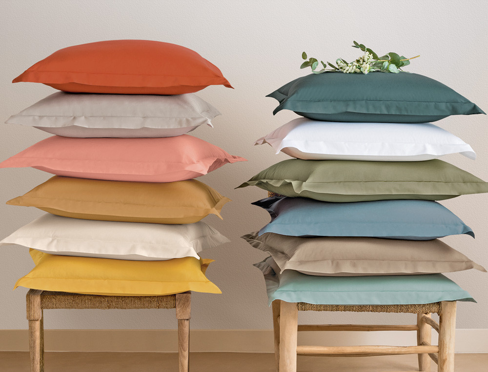 Taie d'oreiller-Percale