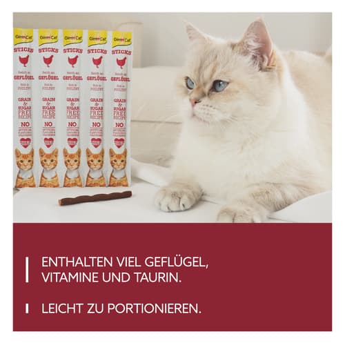 GimCat Sticks Geflügel 10 St.