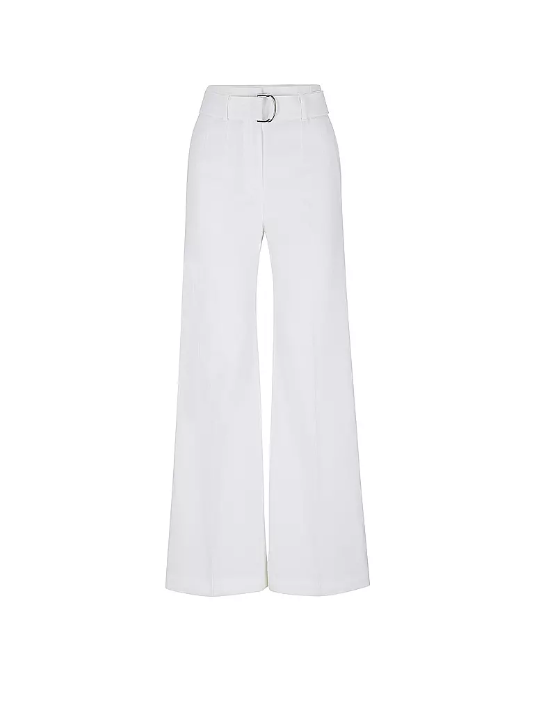 BOSS Businesshose TASENA weiss