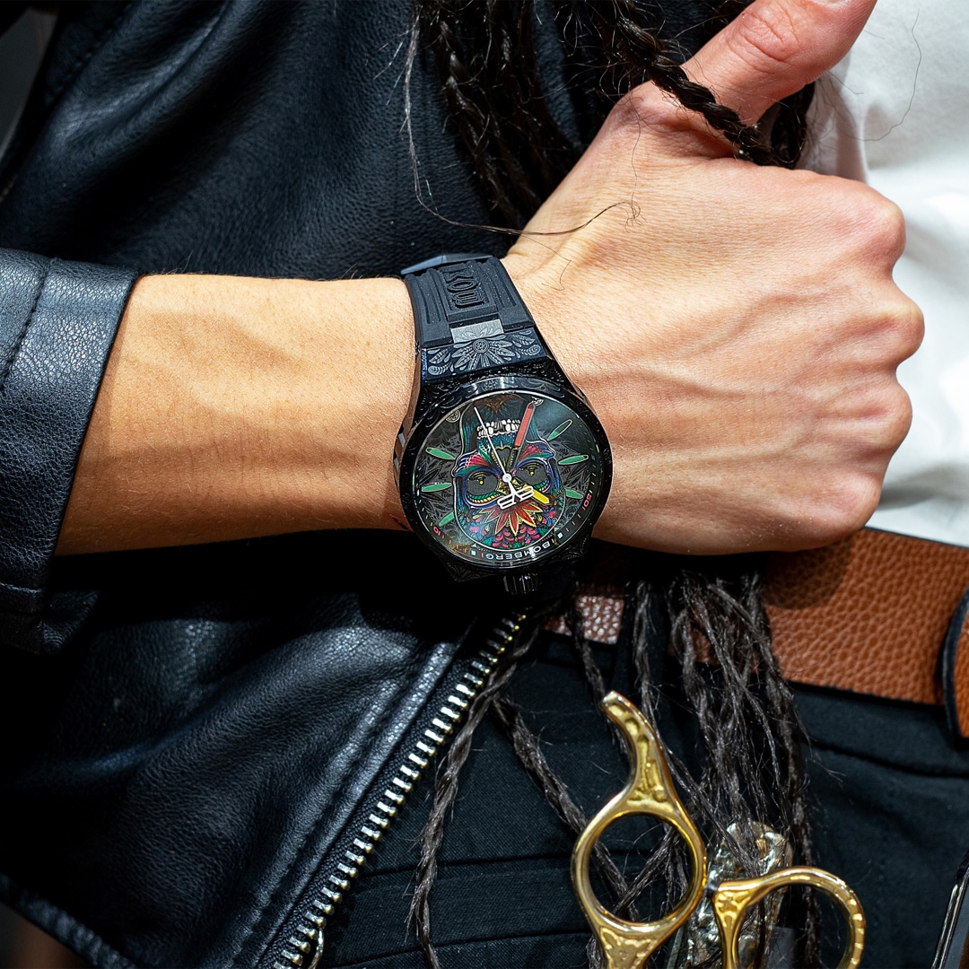Bomberg Bolt-68 Neo Tattooed Skull