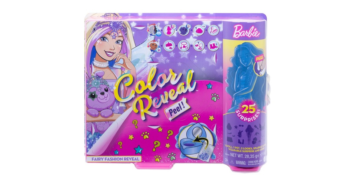 BarbieColor Reveal - Fantasy Fashion Fee Pop