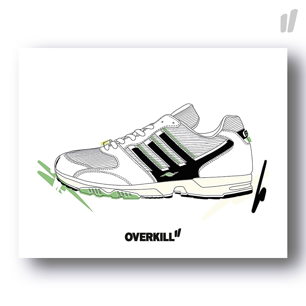 Overkill<br>ZX 2000 Postkarte Standard
