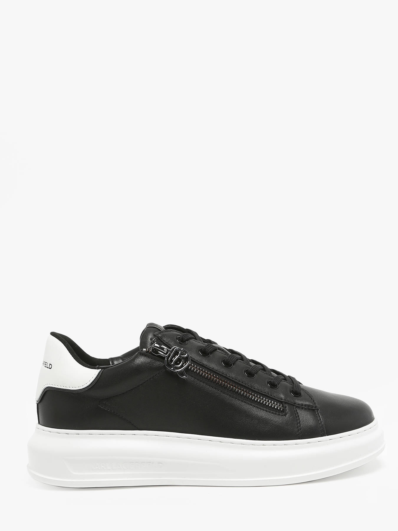 Sneakers Kapri NFT Zip en cuir KARL LAGERFELD
