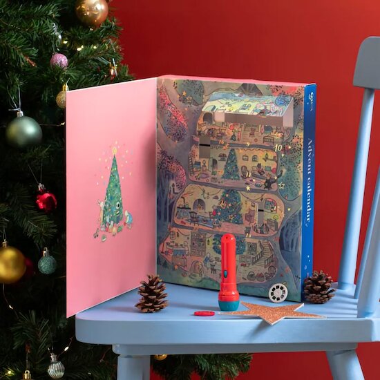 La grande famille Calendrier de l'avent   de               Moulin Roty