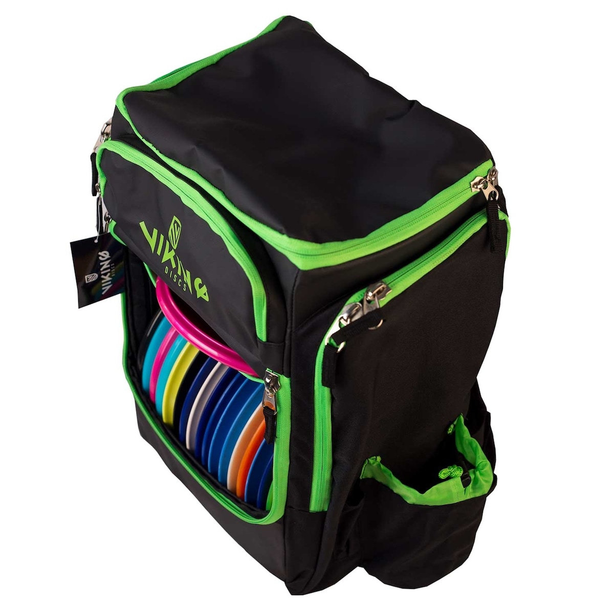 Viking Discs Tour Bag frisbeegolf sekk - Svart hvit