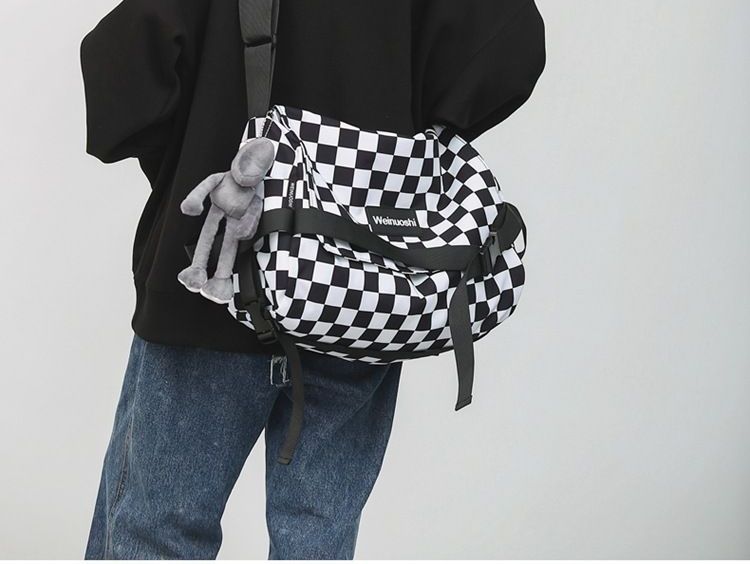Mulgam - Nylon crossbodytas met gesp