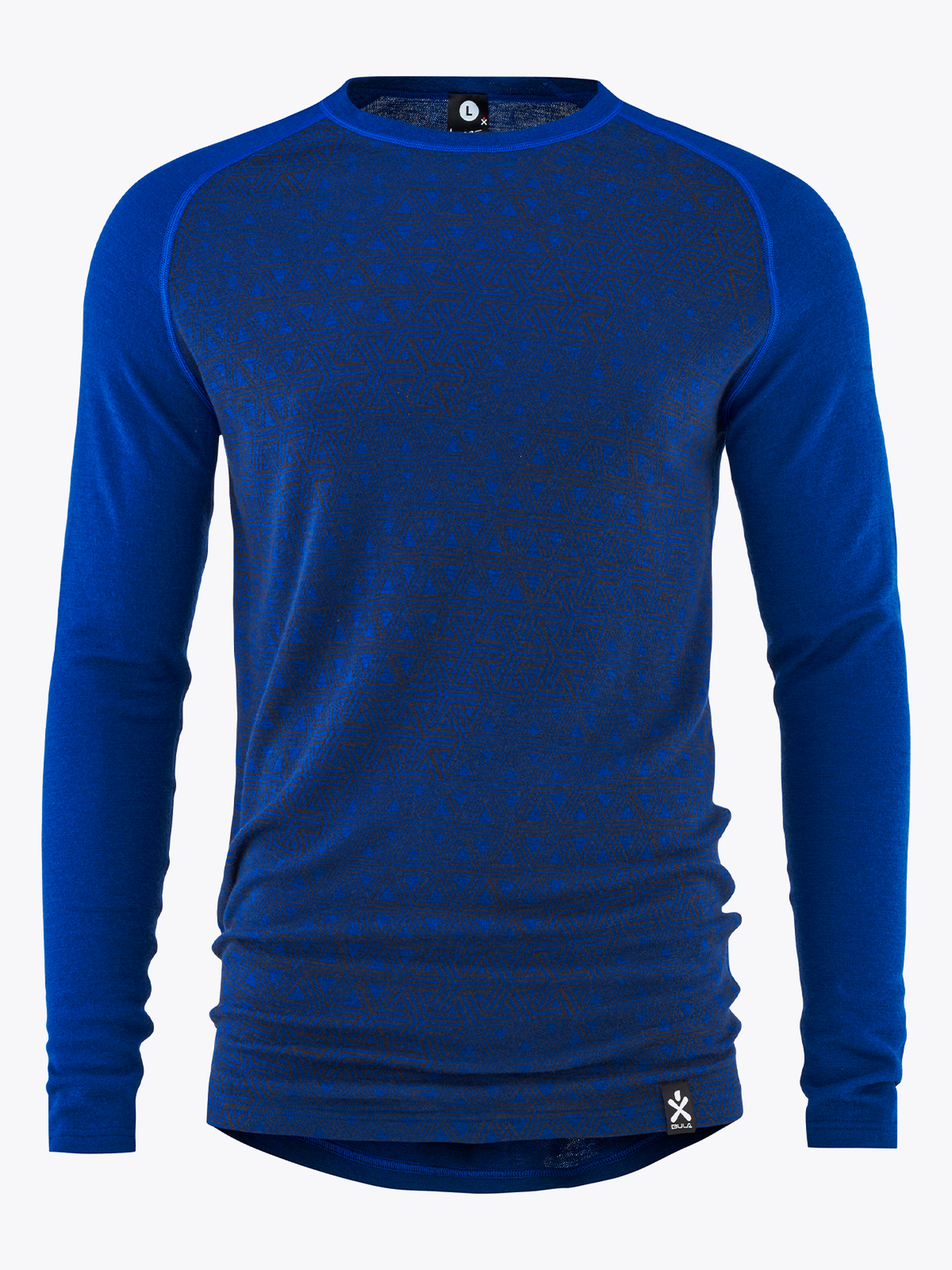 Geo Merino Wool Crew