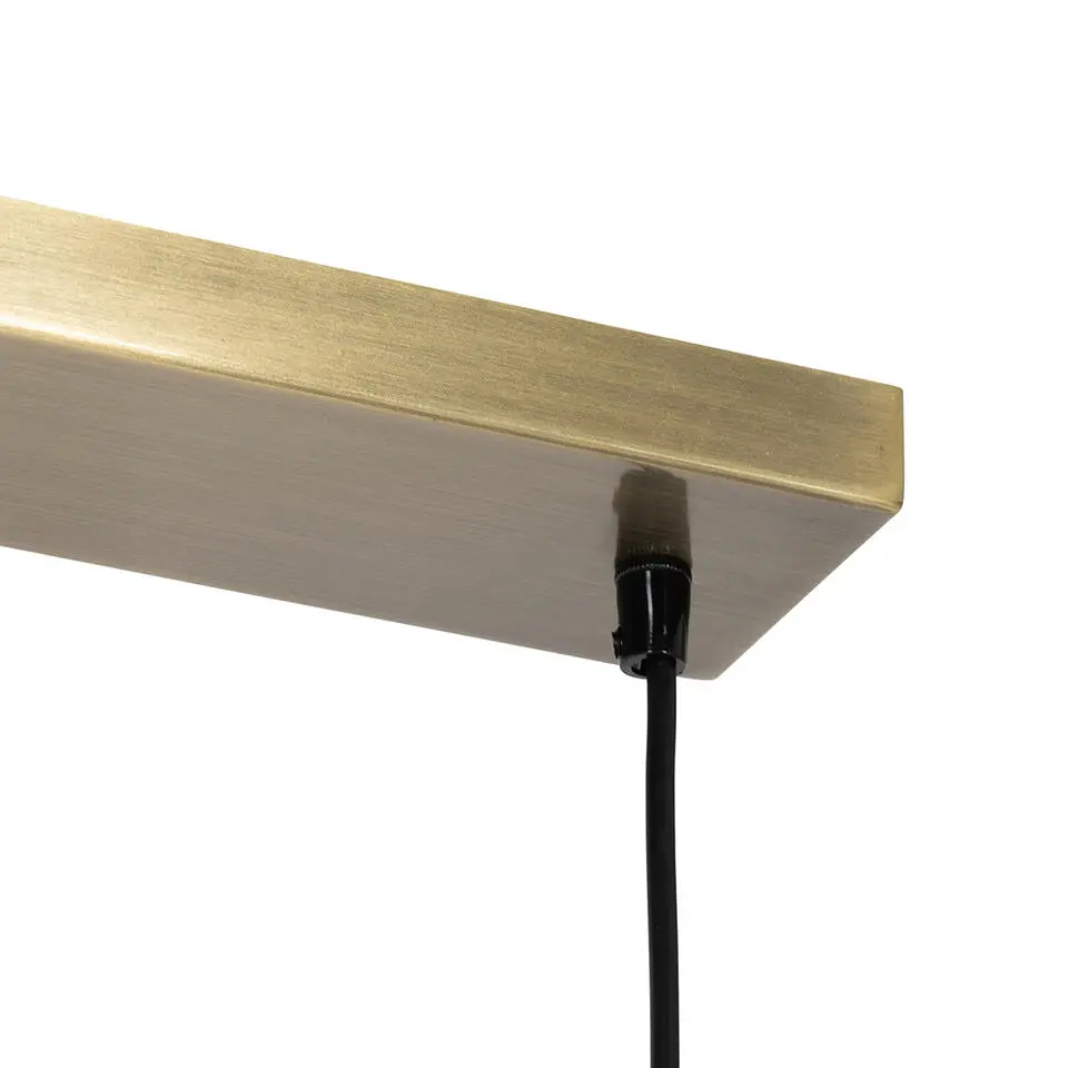 Qazqa hanglampen jeana bruin gu10