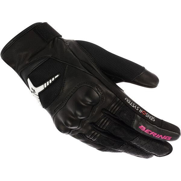 Bering - Gants Femme Lady Kelly Noir / Fuchsia