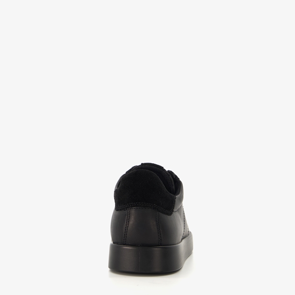 Ecco leren heren sneakers zwart