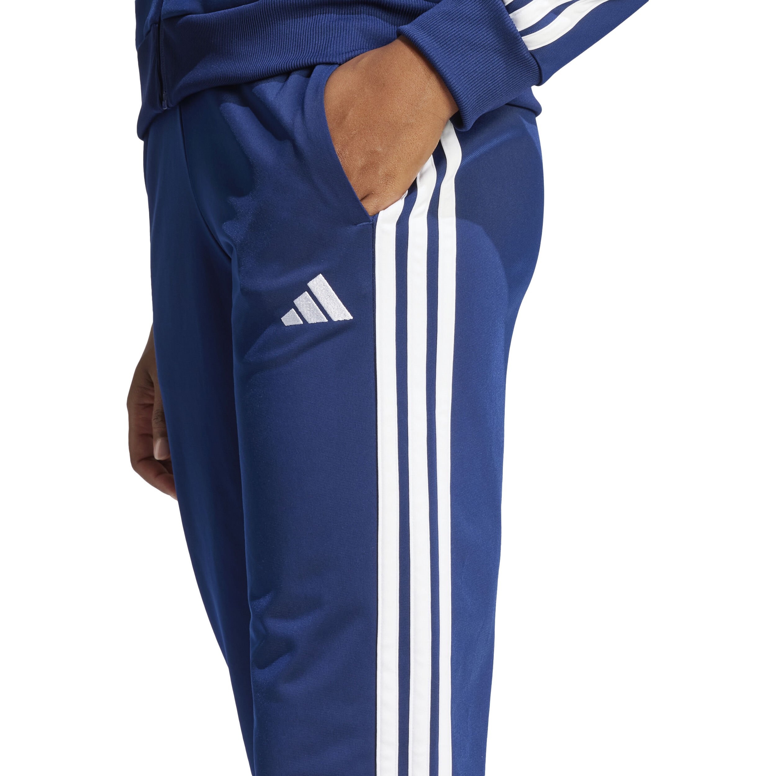 adidas 3 Stripes Survêtement Femmes - Bleu Foncé