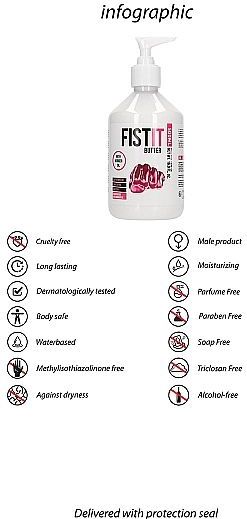 Waterbased Sliding Butter - 17 Fl Oz / 500 ml - Pump