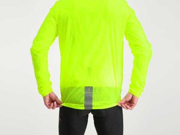 BBB BaseShield Regnjakke, Hi-Vis