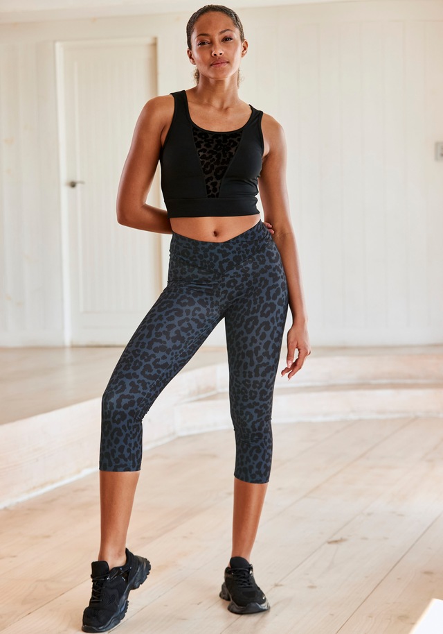 LASCANA ACTIVE Caprileggings  mit allover Druck
