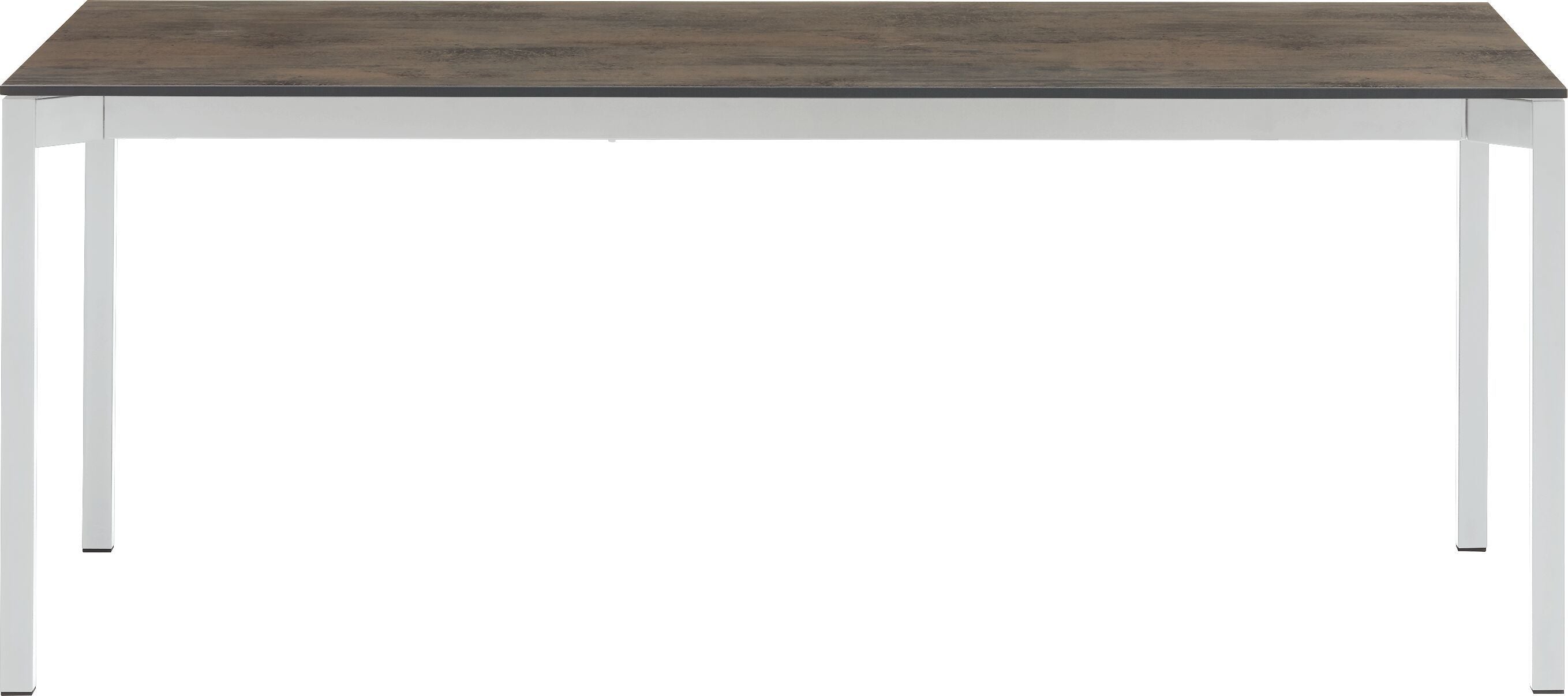 MALO Gartentisch - OXIDO TERRA / B: 180.0 cm x T: 90.0 cm x H: 75.0 cm