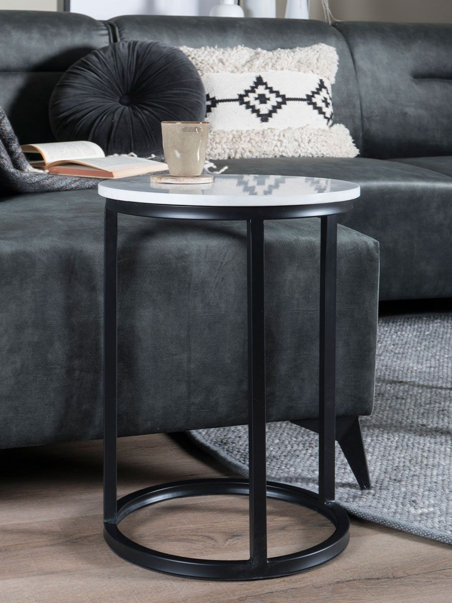 Mitch Wit/zwart rond