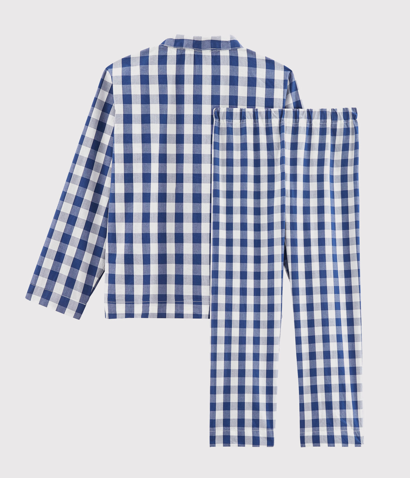 Pyjama à carreaux petit garçon en twill